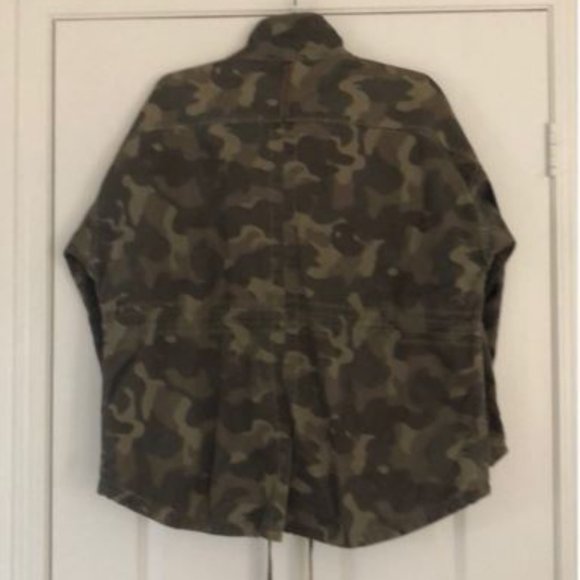 Anthropologie Camo Anorak-Style Jacket - Picture 4 of 12